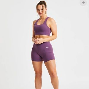 Purple aybl core shorts xs